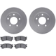 Purchase Top-Quality DYNAMIC FRICTION COMPANY - 4502-80053 - Front Disc Brake Kit pa1
