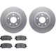 Purchase Top-Quality DYNAMIC FRICTION COMPANY - 4502-80099 - Front Disc Brake Kit pa1