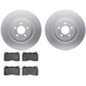 Purchase Top-Quality DYNAMIC FRICTION COMPANY - 4502-99020 - Front Disc Brake Kit pa1