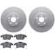 Purchase Top-Quality DYNAMIC FRICTION COMPANY - 4502-99048 - Front Disc Brake Kit pa1