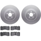 Purchase Top-Quality DYNAMIC FRICTION COMPANY - 4502-99057 - Disc Brake Kit pa1