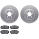 Purchase Top-Quality DYNAMIC FRICTION COMPANY - 4502-99065 - Front Disc Brake Kit pa1