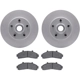 Purchase Top-Quality DYNAMIC FRICTION COMPANY - 4502-99092 - Front Disc Brake Kit pa1