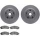 Purchase Top-Quality DYNAMIC FRICTION COMPANY - 4502-99093 - Front Disc Brake Kit pa1