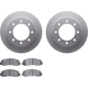 Purchase Top-Quality DYNAMIC FRICTION COMPANY - 4502-99158 - Front Disc Brake Kit pa2