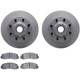 Purchase Top-Quality DYNAMIC FRICTION COMPANY - 4502-99165 - Front Disc Brake Kit pa1