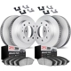 Purchase Top-Quality DYNAMIC FRICTION COMPANY - 4502-99170 - Front Disc Brake Kit pa1