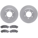 Purchase Top-Quality DYNAMIC FRICTION COMPANY - 4502-99229 - Front Disc Brake Kit pa1
