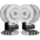 Purchase Top-Quality DYNAMIC FRICTION COMPANY - 4504-16001 - Front Disc Brake Kit pa3