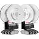 Purchase Top-Quality DYNAMIC FRICTION COMPANY - 4504-21013 - Front Disc Brake Kit pa1