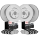 Purchase Top-Quality DYNAMIC FRICTION COMPANY - 4504-46027 - Front Disc Brake Kit pa1