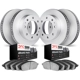 Purchase Top-Quality DYNAMIC FRICTION COMPANY - 4504-48014 - Front and Rear Disc Brake Kit pa1