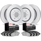 Purchase Top-Quality DYNAMIC FRICTION COMPANY - 4504-48033 - Front and Rear Disc Brake Kit pa1