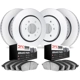 Purchase Top-Quality DYNAMIC FRICTION COMPANY - 4504-54039 - Front Disc Brake Kit pa1