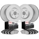 Purchase Top-Quality DYNAMIC FRICTION COMPANY - 4504-54088 - Brake Kit pa1