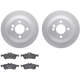 Purchase Top-Quality DYNAMIC FRICTION COMPANY - 4504-59009 - Front Disc Brake Kit pa1
