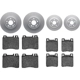 Purchase Top-Quality DYNAMIC FRICTION COMPANY - 4504-63013 - Front Disc Brake Kit pa5