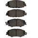 Purchase Top-Quality DYNAMIC FRICTION COMPANY - 4504-76108 - Front Disc Brake Kit pa5