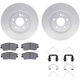 Purchase Top-Quality DYNAMIC FRICTION COMPANY - 4512-03096 - Front Disc Brake Kit pa1