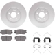 Purchase Top-Quality DYNAMIC FRICTION COMPANY - 4512-03096 - Front Disc Brake Kit pa5