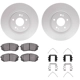 Purchase Top-Quality DYNAMIC FRICTION COMPANY - 4512-03097 - Front Disc Brake Kit pa5