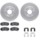 Purchase Top-Quality DYNAMIC FRICTION COMPANY - 4512-03103 - Front Disc Brake Kit pa1