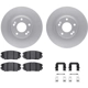 Purchase Top-Quality DYNAMIC FRICTION COMPANY - 4512-03112 - Ensemble de disque de frein avant pa1