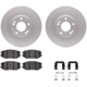 Purchase Top-Quality DYNAMIC FRICTION COMPANY - 4512-03112 - Ensemble de disque de frein avant pa4