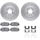 Purchase Top-Quality DYNAMIC FRICTION COMPANY - 4512-03119 - Brake Kit pa1