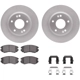 Purchase Top-Quality DYNAMIC FRICTION COMPANY - 4512-03131 - Front Disc Brake Kit pa4