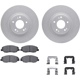 Purchase Top-Quality DYNAMIC FRICTION COMPANY - 4512-03138 - Front Disc Brake Kit pa1