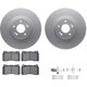 Purchase Top-Quality DYNAMIC FRICTION COMPANY - 4512-03141 - Front Disc Brake Kit pa1