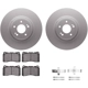 Purchase Top-Quality DYNAMIC FRICTION COMPANY - 4512-03141 - Front Disc Brake Kit pa2