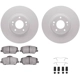 Purchase Top-Quality DYNAMIC FRICTION COMPANY - 4512-03143 - Front Disc Brake Kit pa2