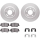 Purchase Top-Quality DYNAMIC FRICTION COMPANY - 4512-03152 - Front Disc Brake Kit pa4