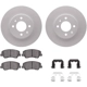 Purchase Top-Quality DYNAMIC FRICTION COMPANY - 4512-03163 - Front Disc Brake Kit pa2