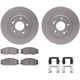 Purchase Top-Quality DYNAMIC FRICTION COMPANY - 4512-03168 - Brake Kit pa2