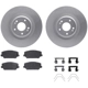 Purchase Top-Quality DYNAMIC FRICTION COMPANY - 4512-03194 - Front Disc Brake Kit pa1