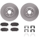 Purchase Top-Quality DYNAMIC FRICTION COMPANY - 4512-03194 - Front Disc Brake Kit pa4