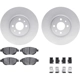 Purchase Top-Quality DYNAMIC FRICTION COMPANY - 4512-07010 - Front Disc Brake Kit pa1