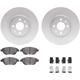 Purchase Top-Quality DYNAMIC FRICTION COMPANY - 4512-07010 - Front Disc Brake Kit pa4