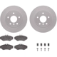 Purchase Top-Quality Front Disc Brake Kit by DYNAMIC FRICTION COMPANY - 4512-11036 pa1