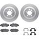 Purchase Top-Quality DYNAMIC FRICTION COMPANY - 4512-11041 - Front Disc Brake Kit pa6