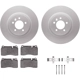 Purchase Top-Quality DYNAMIC FRICTION COMPANY - 4512-11044 - Brake Kit pa2