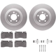 Purchase Top-Quality DYNAMIC FRICTION COMPANY - 4512-11048 - Brake Kit pa1