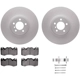 Purchase Top-Quality DYNAMIC FRICTION COMPANY - 4512-11055 - Brake Kit pa2