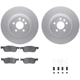 Purchase Top-Quality DYNAMIC FRICTION COMPANY - 4512-11065 - Front Disc Brake Kit pa1