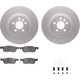 Purchase Top-Quality DYNAMIC FRICTION COMPANY - 4512-11065 - Front Disc Brake Kit pa3