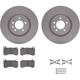 Purchase Top-Quality DYNAMIC FRICTION COMPANY - 4512-11076 - Brake Kit pa3