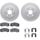 Purchase Top-Quality DYNAMIC FRICTION COMPANY - 4512-13042 - Front Disc Brake Kit pa2